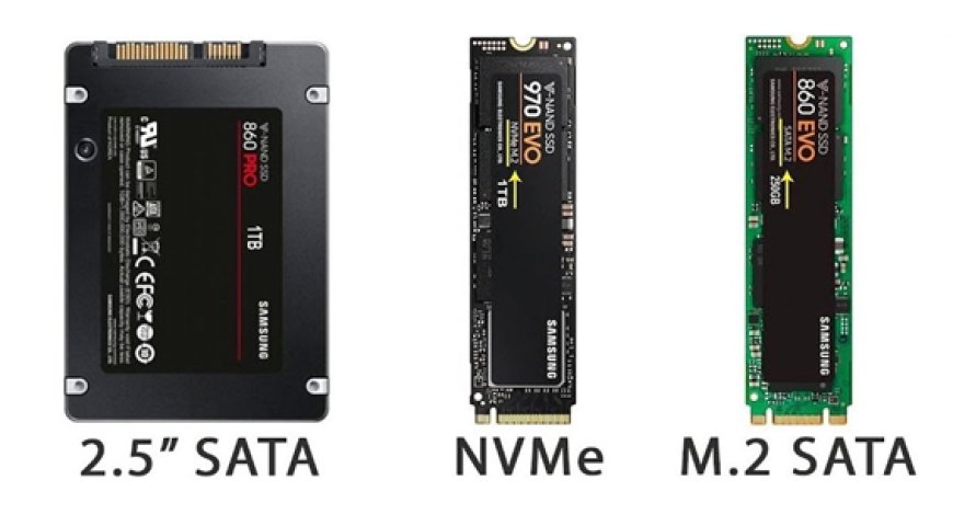 M.2 SSD so với NVMe SSD: Sự khác biệt là gì?